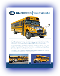 Blue Bird - Vision Gasoline Spec Sheet